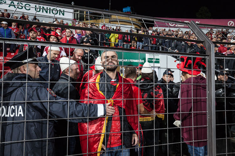 Albania Serbia Football Match