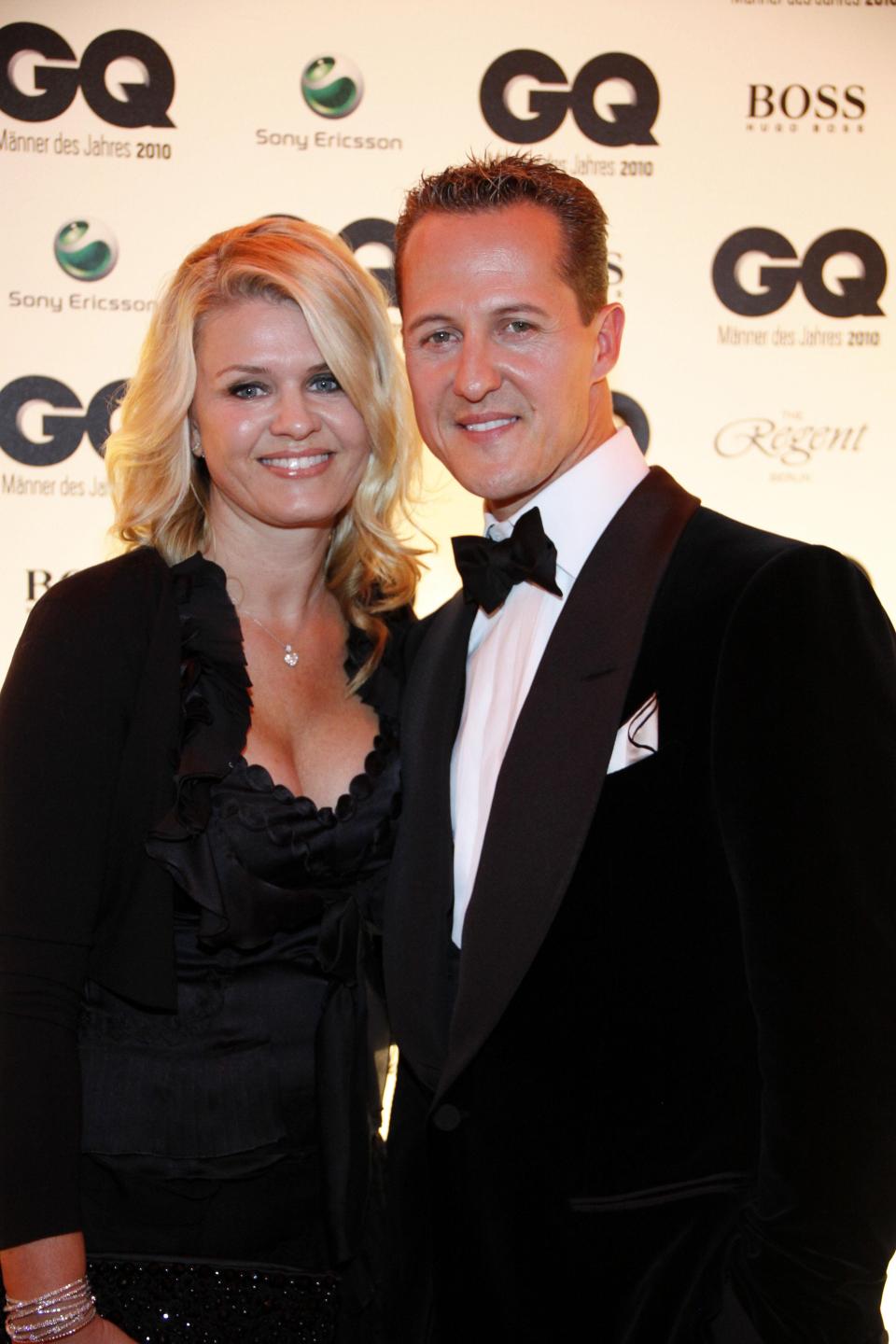 Michael Schumacher's wife Corianna is said to be holding out hope for his recovery
